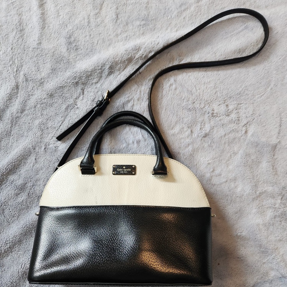 Kate spade white and black